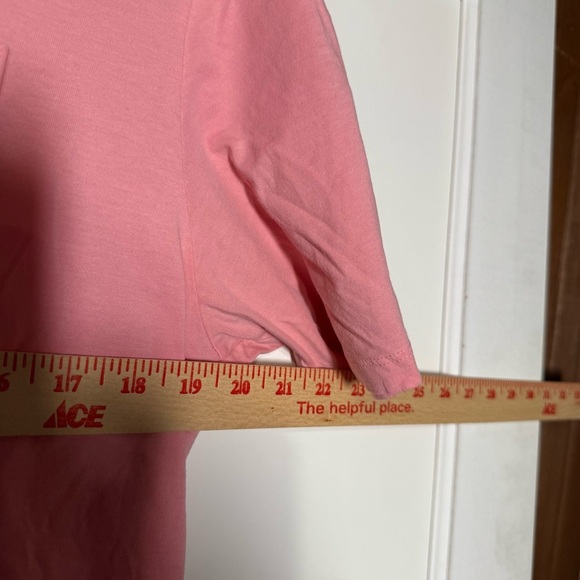 Vineyard Vines Salmon Pink Short Sleeve Tee Whale Logo Detail Preppy Summer - Picture 4 of 7